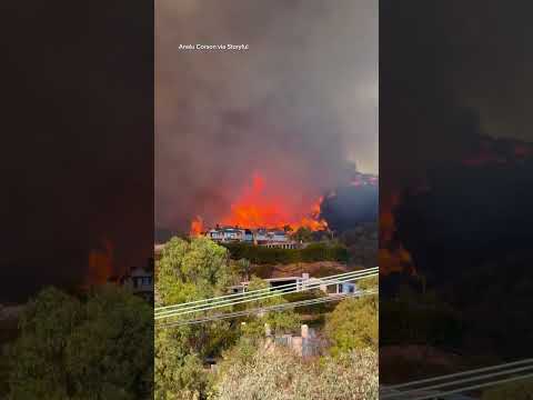 5 fatalities confirmed as Southern California wildfires rage; 1,000+ structures destroyed