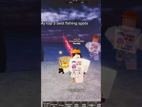 Top 3 best fishing spots in fisch