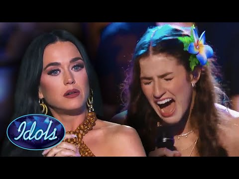 Abi Carter&#039;s STUNNING Performance Has Katy Perry Emotional On American Idol 2024 | Idols Global