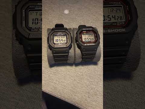 GW-5000U vs DW-5000R #podcast #gshock #watch