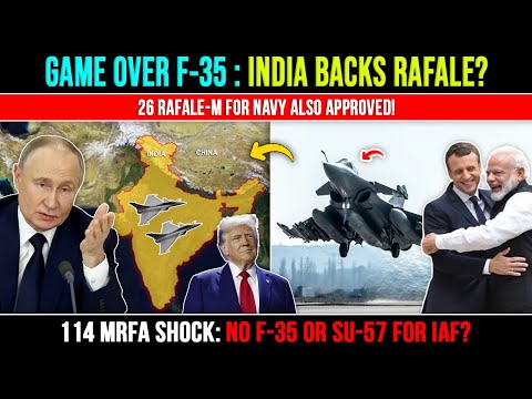 Indian Air Force Wants RAFALE Not F35 For This Reason: Defence Update