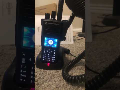 Xpr7550E boot up #motorolasolutions