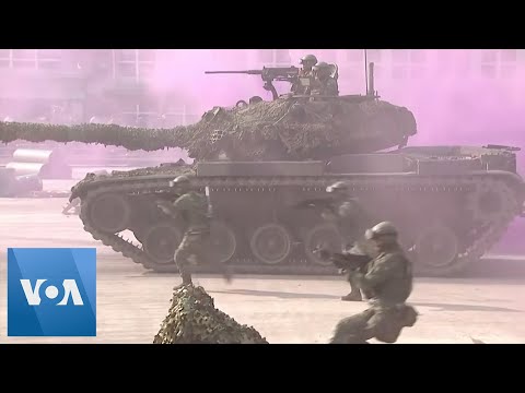 Taiwan Holds Military Drill Amidst Heightened Tensions With China