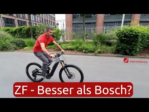 ZF CentriX E-Bike Motor - Raymon Tarok Ultra 2025 Test / Tretmühle Stuttgart