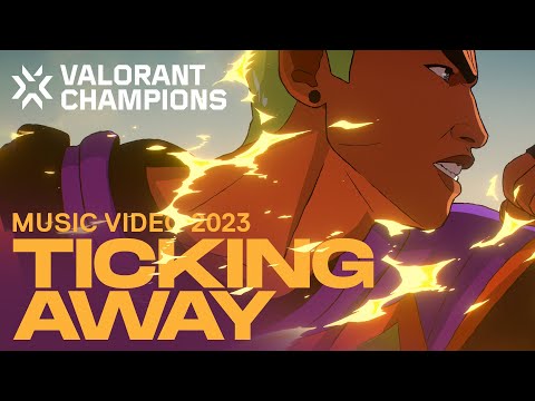 Ticking Away ft. Grabbitz &amp; bbno$ (Official Music Video) // VALORANT Champions 2023 Anthem