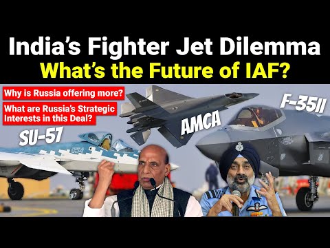 India’s Fighter Jet Dilemma: F-35 vs Su-57E or Homegrown AMCA – What’s the Future of IAF?