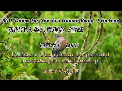 800 Values for New Era Human Being（460）