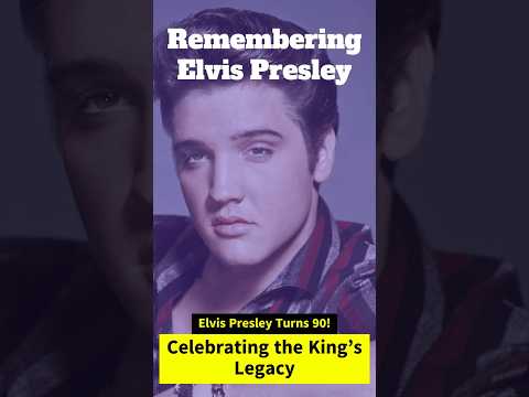 Elvis Presley Turns 90! Celebrating the King’s Legacy 🎸✨ #ElvisPresley