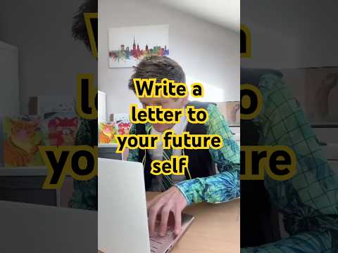What would you write to your future self? #PilotPenUK #writeyourworld #writealettertoyourfutureself