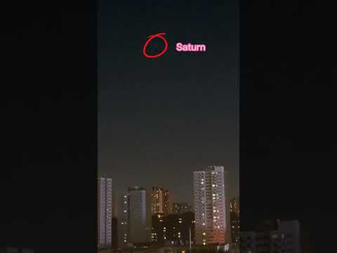 How I Captured Saturn inside Room by a Cheap Spotting Scope? #shorts #telescope #astronomy #astro