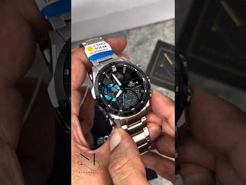 Edifice Casio Solar Powered #elegantwatches #luxurywatchesformen #luxurywatch #casioedificewatch