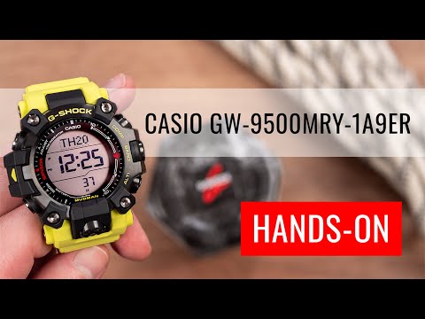 HANDS-ON: Casio G-Shock Mudman GW-9500MRY-1A9ER Rescue Yellow Series