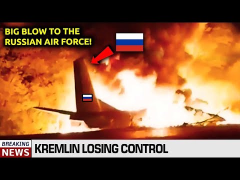 Huge Explosion In The Heart Of Russia: Russian Fighter Jet Shot Down!