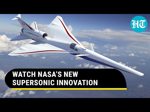 &#039;Can Fly Faster Than Sound:&#039; NASA Unveils Future of Supersonic Flight | Watch