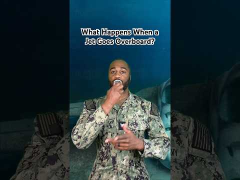 Here’s what really goes down when a Navy aircraft sinks #military #miltok #navy