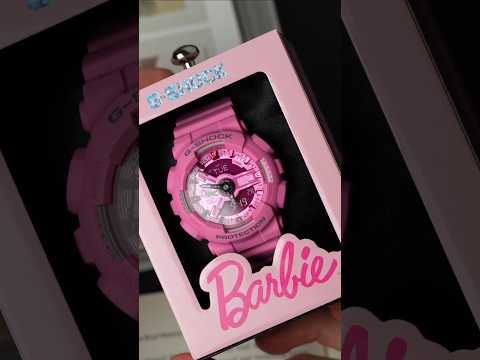 G-Shock a Barbie! ❤️ (GMA-S110BE-4AER) #gshock #barbie