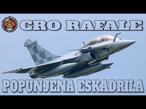 Completed squadron of Croatian Rafale.