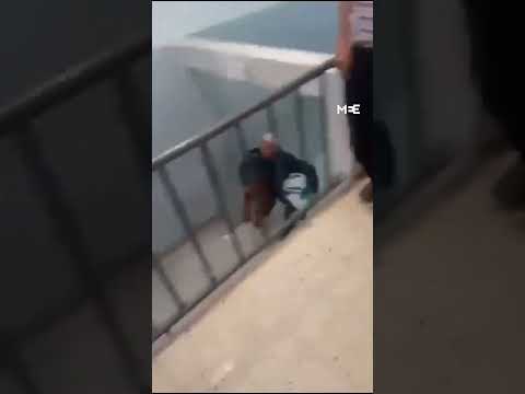Patients and wounded Palestinians flee al-Shifa Hospital following Israeli evacuation order