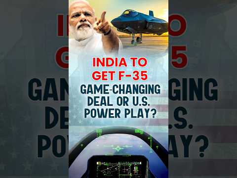 India to Get F-35! Game-Changing Deal or U.S. Power Play? #india #america #f35fighterjet