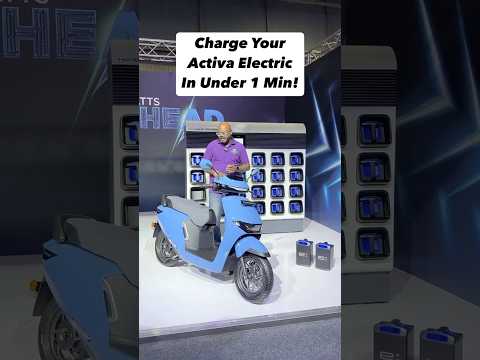 Here’s how you can swap batteries on the Honda Activa Electric