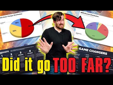 Did the Game Changers Go Too Far? Here&#039;s the Data | Commander | Magic the Gathering | EDH Brackets