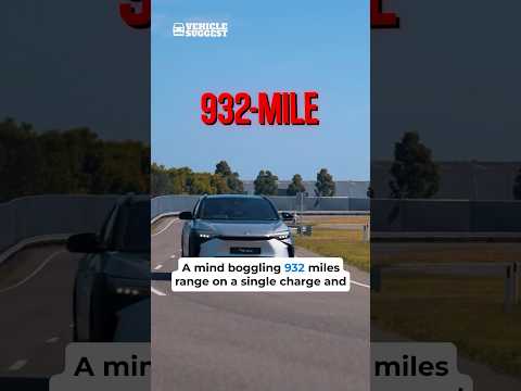 Toyota EV Achieves 932-Mile Range in Only 10 Minutes of Charging