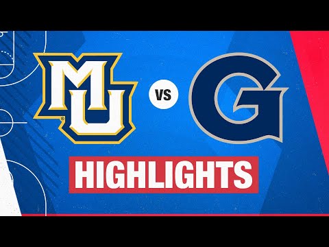 #BIGEASThoops Highlights: Marquette 92, Georgetown 64