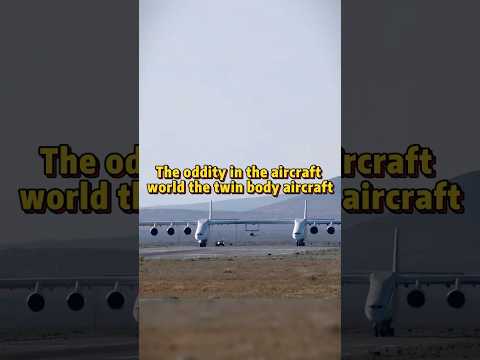 The oddity in the aircraft world the twin body aircraft #shorts #youtubeshorts #military #aircraft