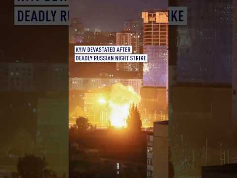 Kyiv devastated after deadly Russian night strike