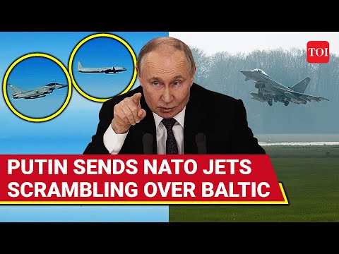Russian Military Aircraft &#039;Storm&#039; NATO Airspace; Huge Panic In West, UK Scrambles Jets