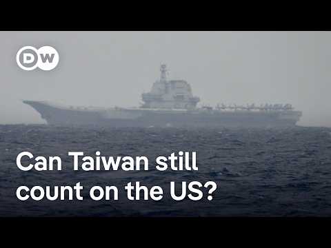 China surrounds Taiwan in major military exercise | DW News