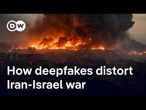 Iran-Israel conflict sparks wave of AI-generated videos | DW News