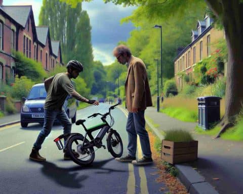 Man Meets Trouble: E-Bike Mishap Causes Chaos on Quiet Manchester Street Man Meets Trouble: E-Bike Mishap Causes Chaos on Quiet Manchester Street