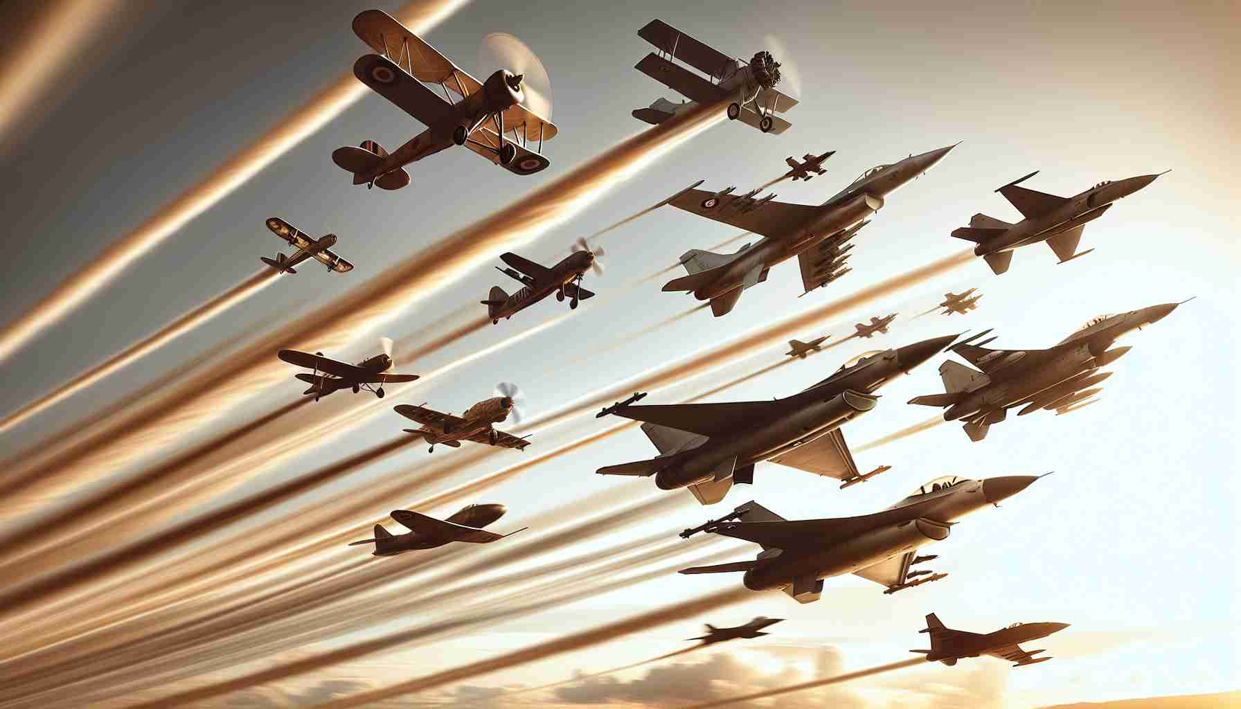 Unleashing Speed: The Evolution of Military Aviation Unleashing Speed: The Evolution of Military Aviation