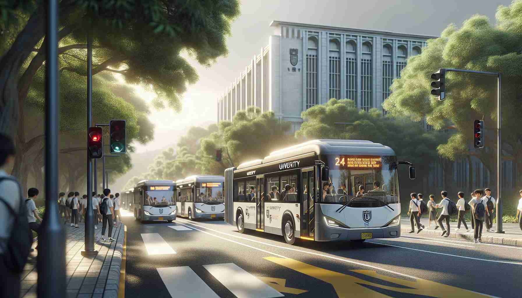 University’s Big Leap! Eco-Friendly Buses Hit the Road