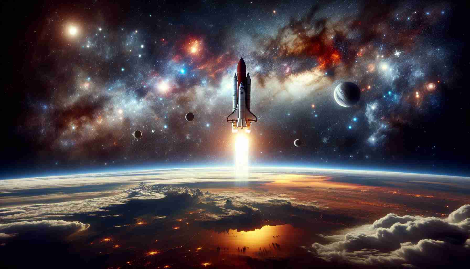 Unbelievable View from Space! This Rocket Shot Will Amaze You