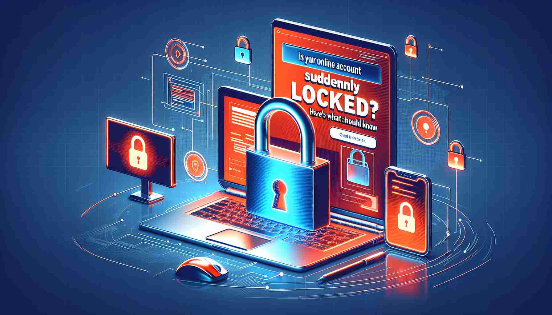 Is Your Online Account Suddenly Locked? Here’s What You Should Know