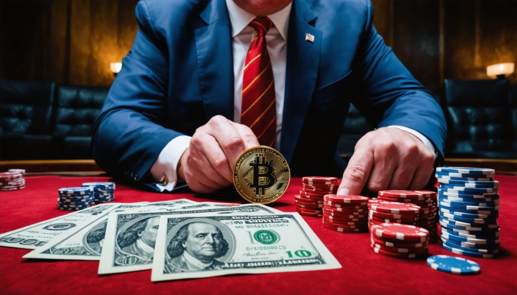 The Bold Gamble: Trump’s Vision to Revolutionize the U.S. Crypto Landscape The Bold Gamble: Trump’s Vision to Revolutionize the U.S. Crypto Landscape