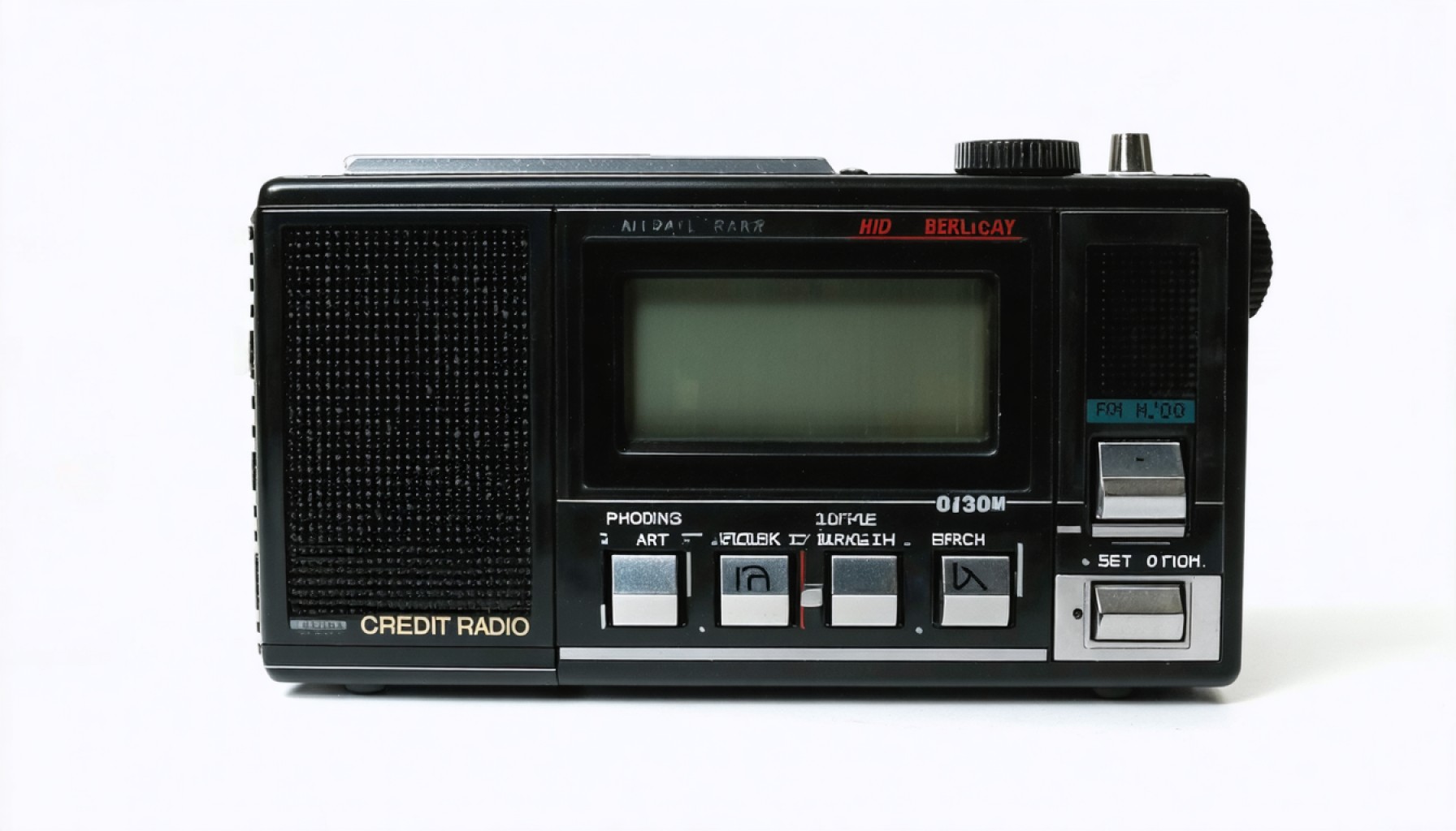 The Rise and Fall of Credit Card Radios: A 1980s Tech Marvel