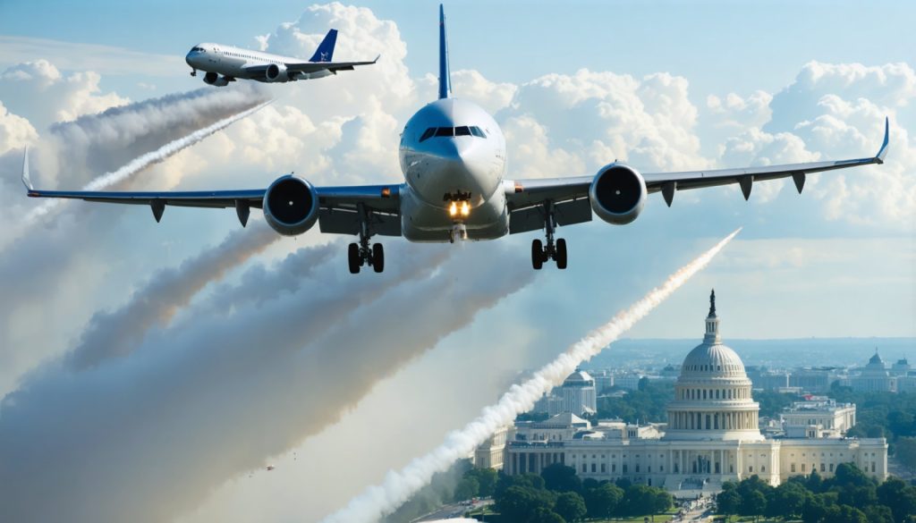 Near-Miss Over D.C.: Averted Mid-Air Collision Highlights Airspace Congestion Risks Near-Miss Over D.C.: Averted Mid-Air Collision Highlights Airspace Congestion Risks