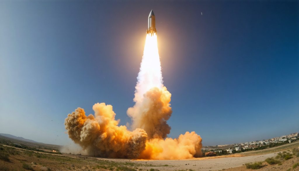 A Surge in Tension: Rocket Interception Sends Shockwaves Across Southern Israel A Surge in Tension: Rocket Interception Sends Shockwaves Across Southern Israel