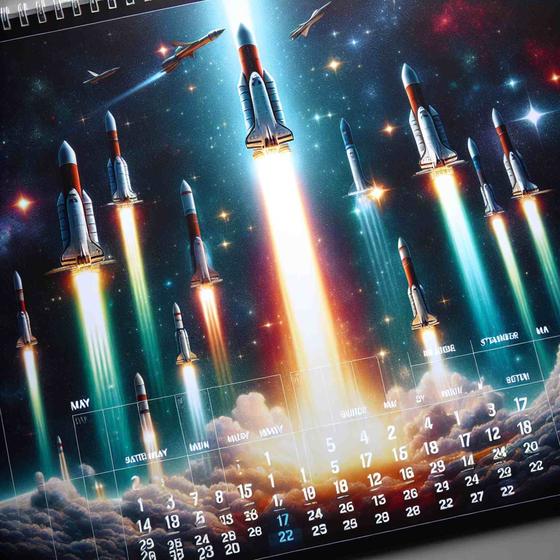 Warum der Mai 2025 die Himmel mit spektakulären Raketenstarts erleuchten wird