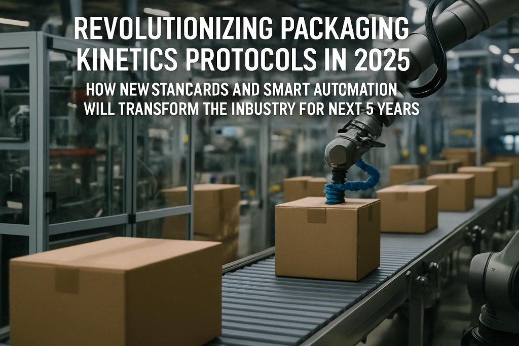 Revolutionizing Packaging Kinetics Protocols in 2025: How New Standards and Smart Automation Will Transform the Industry for the Next 5 Years Revolutionizing Packaging Kinetics Protocols in 2025: How New Standards and Smart Automation Will Transform the Industry for the Next 5 Years